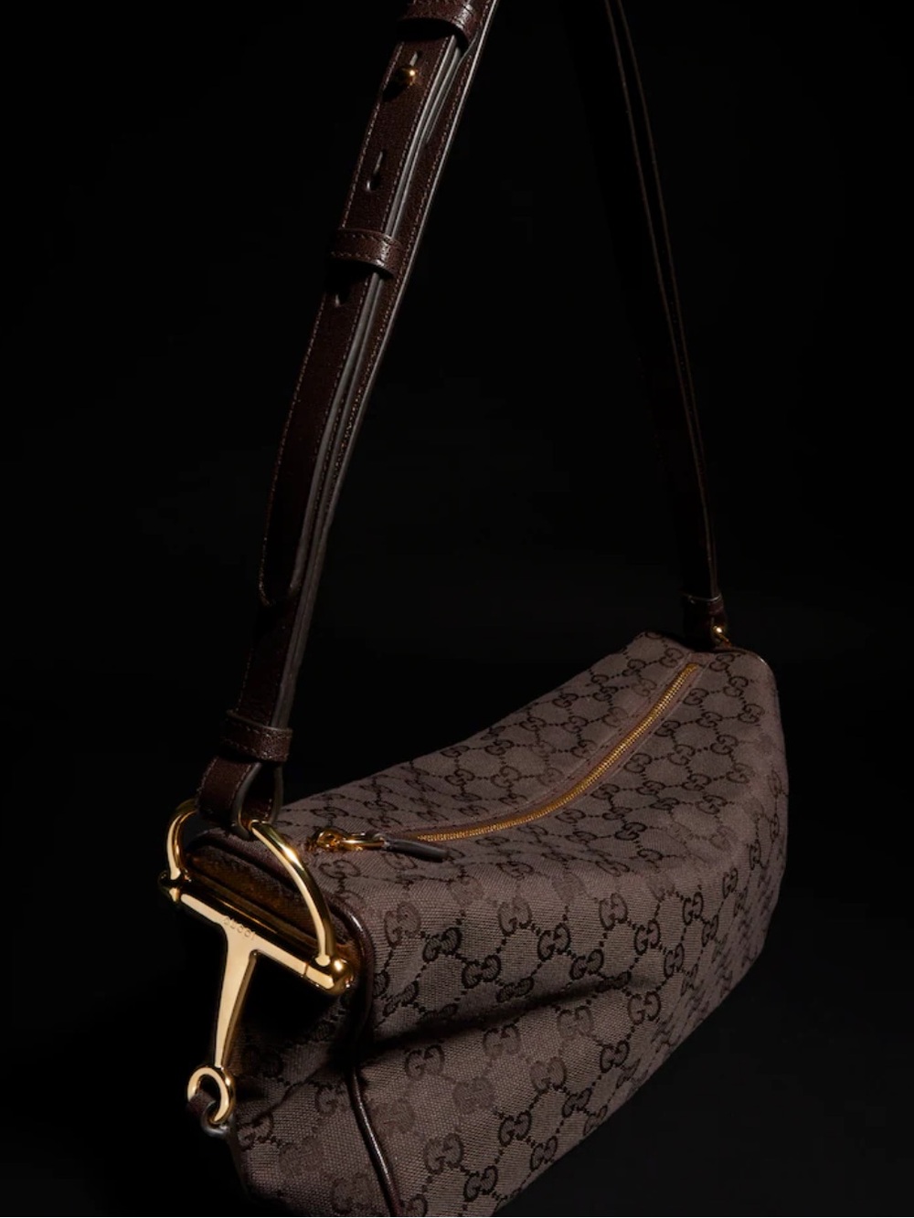 Gucci Half Horsebit Medium Shoulder Bag-hard to find!! New!!